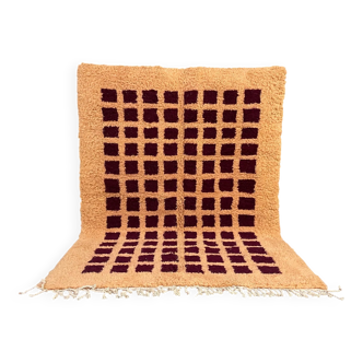 Handmade wool rug Morocco 3 x 2 m