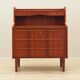 Teak secretary, Danish design, 1970s, production: Denmark