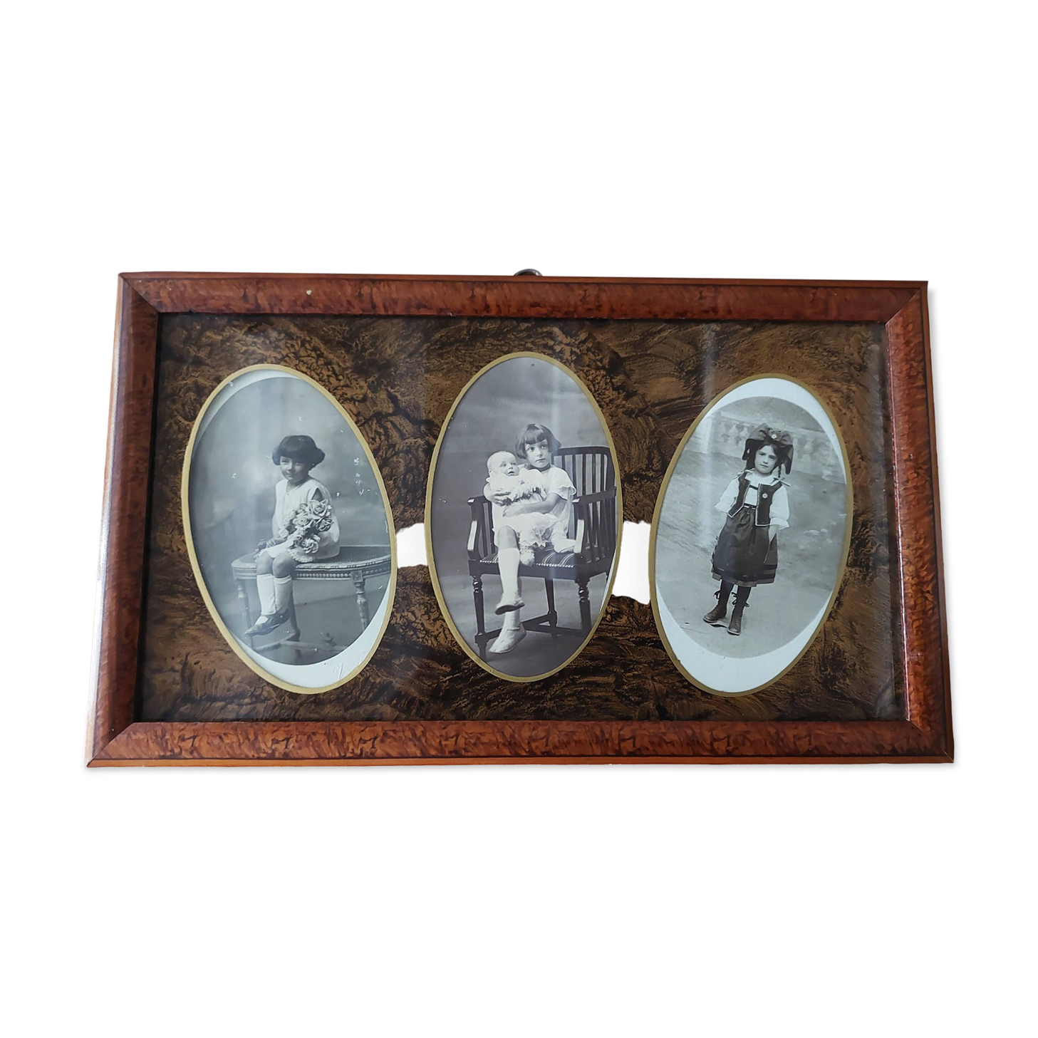 Photo frame with art deco period photos