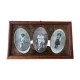 Photo frame with art deco period photos