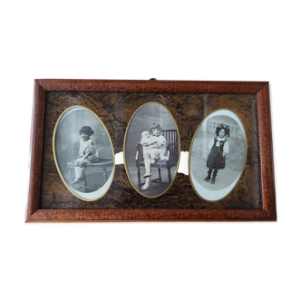 Photo frame with art deco period photos