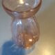 Pink hyacinth vase