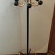 Vintage metal coat rack black and gold