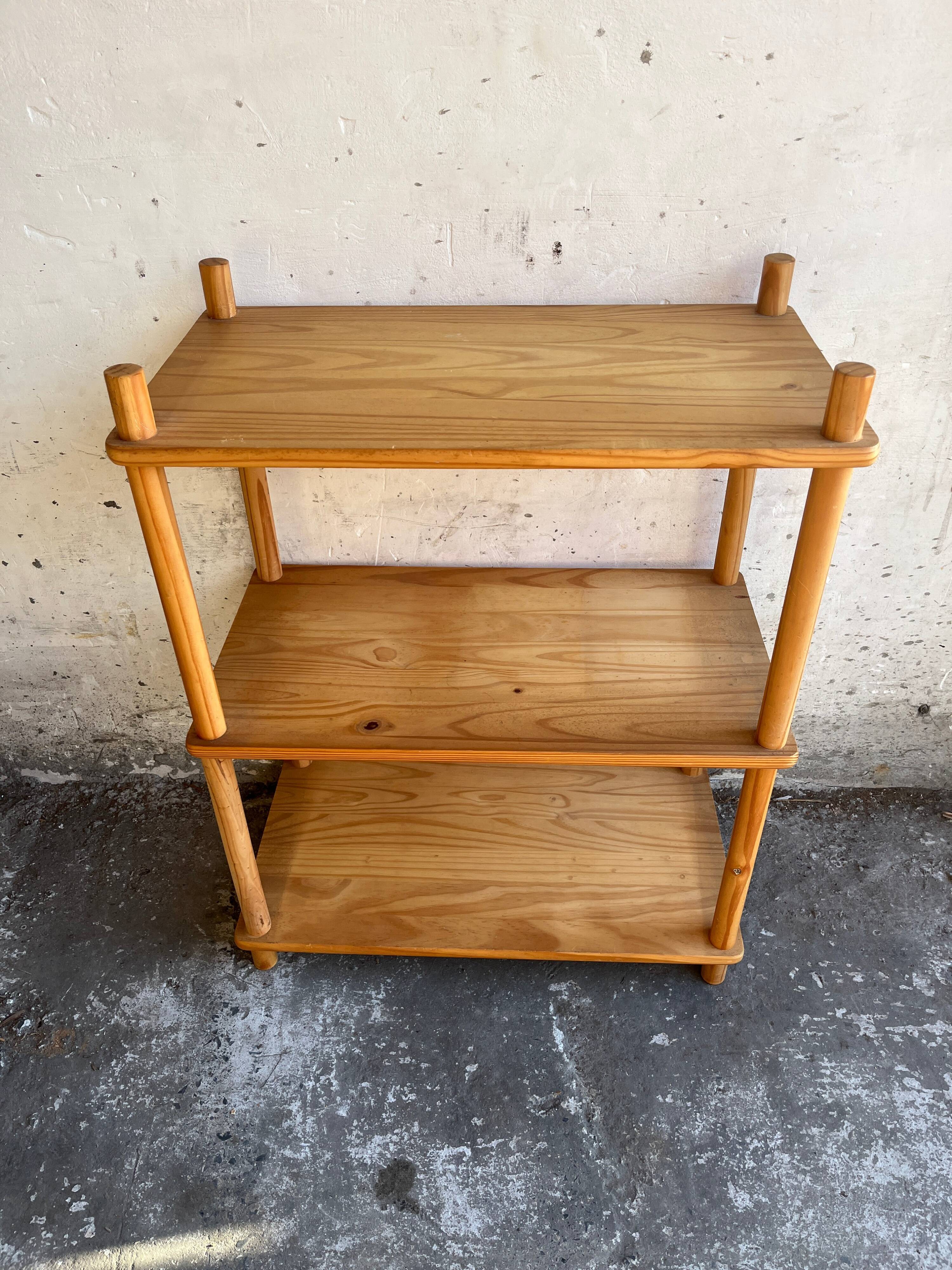 Vintage pine shelf – 1970s