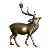 Brass deer.