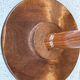 Sellette tripode vintage en bois