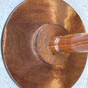 Wooden stool – Vintage – Ornaments – Tripod leg