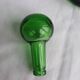 Pichet fiole de chimie en verre vert