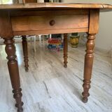 table bois de fruitier fin XIX