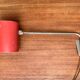 German minimalist wall lamp from the mid-century by Hala, 1960s.