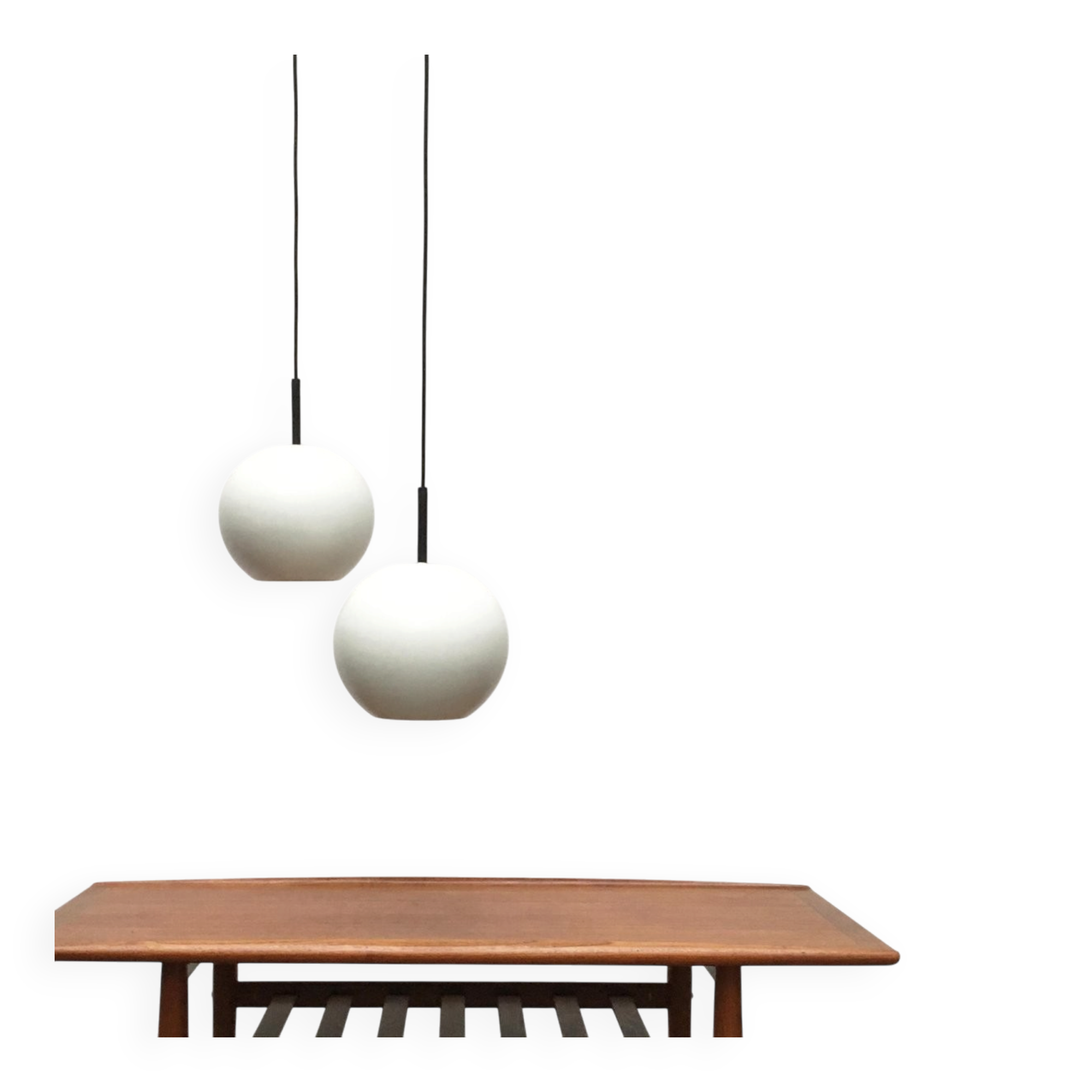 Suspensions allemandes Space Age de Staff, lot de 2