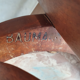 Baumann bistro chair No.19, medium oak, vintage, 50s