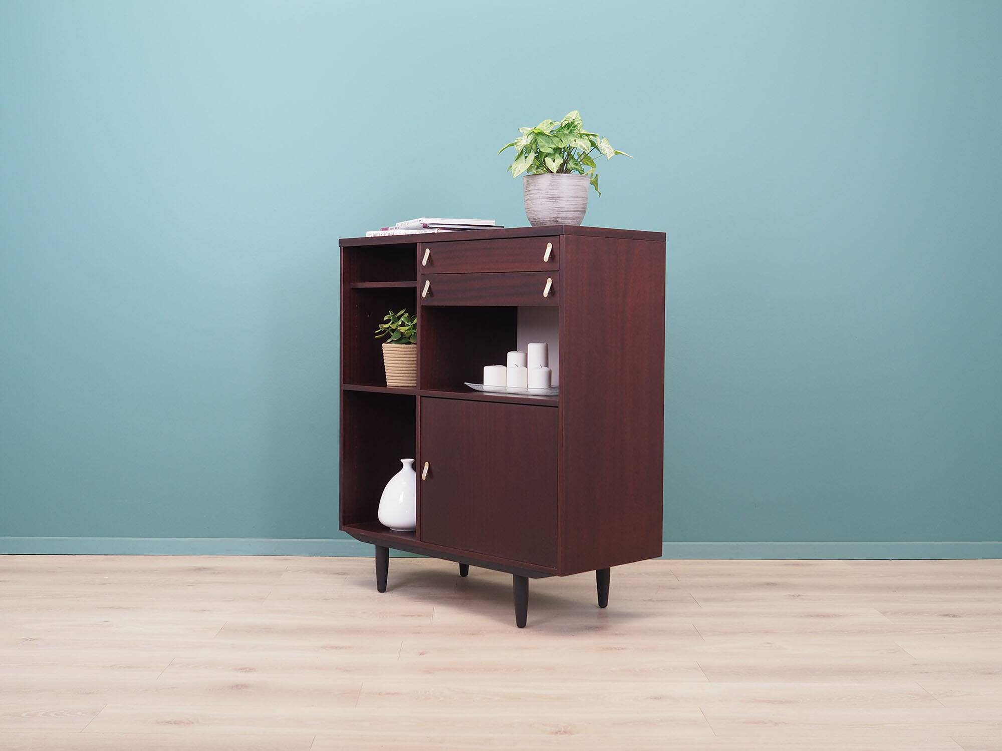 Mahogany dresser, Swedish design, 1960s, manufactured by Ulferts