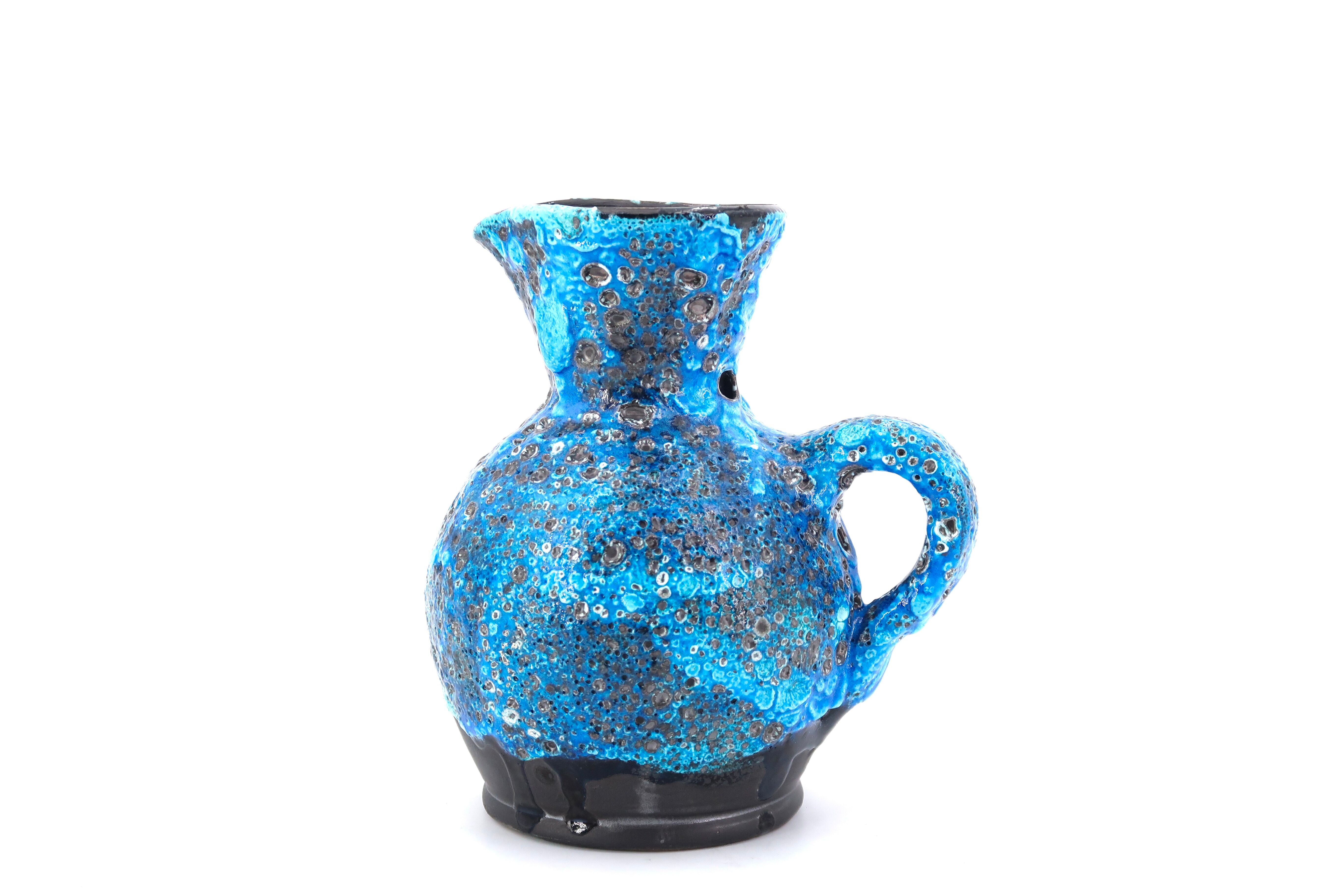 Glacier Emaux ceramic pitcher, Atelier du Cyclops