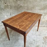 Antique table oak dining table 75 x 110 cm