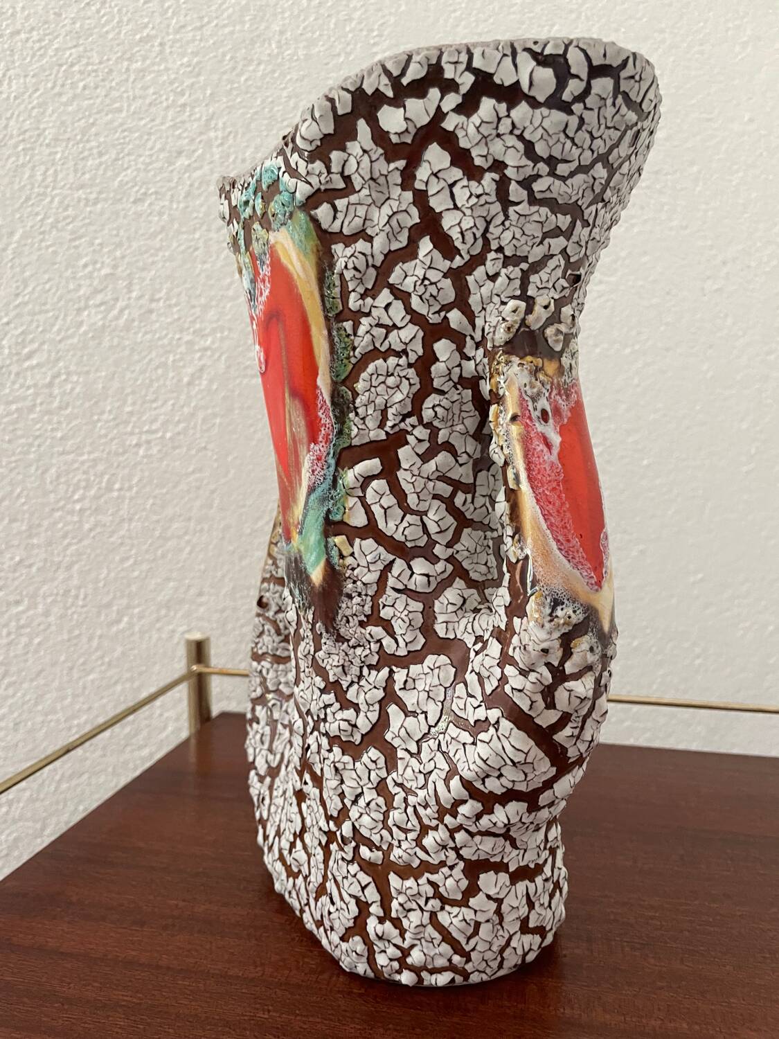 Vallauris ceramic vase from the 70s
