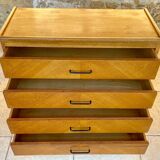 Vintage 4-drawer chest of drawers by CTC, 1960s