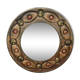 Miroir  en céramique lave 49cm