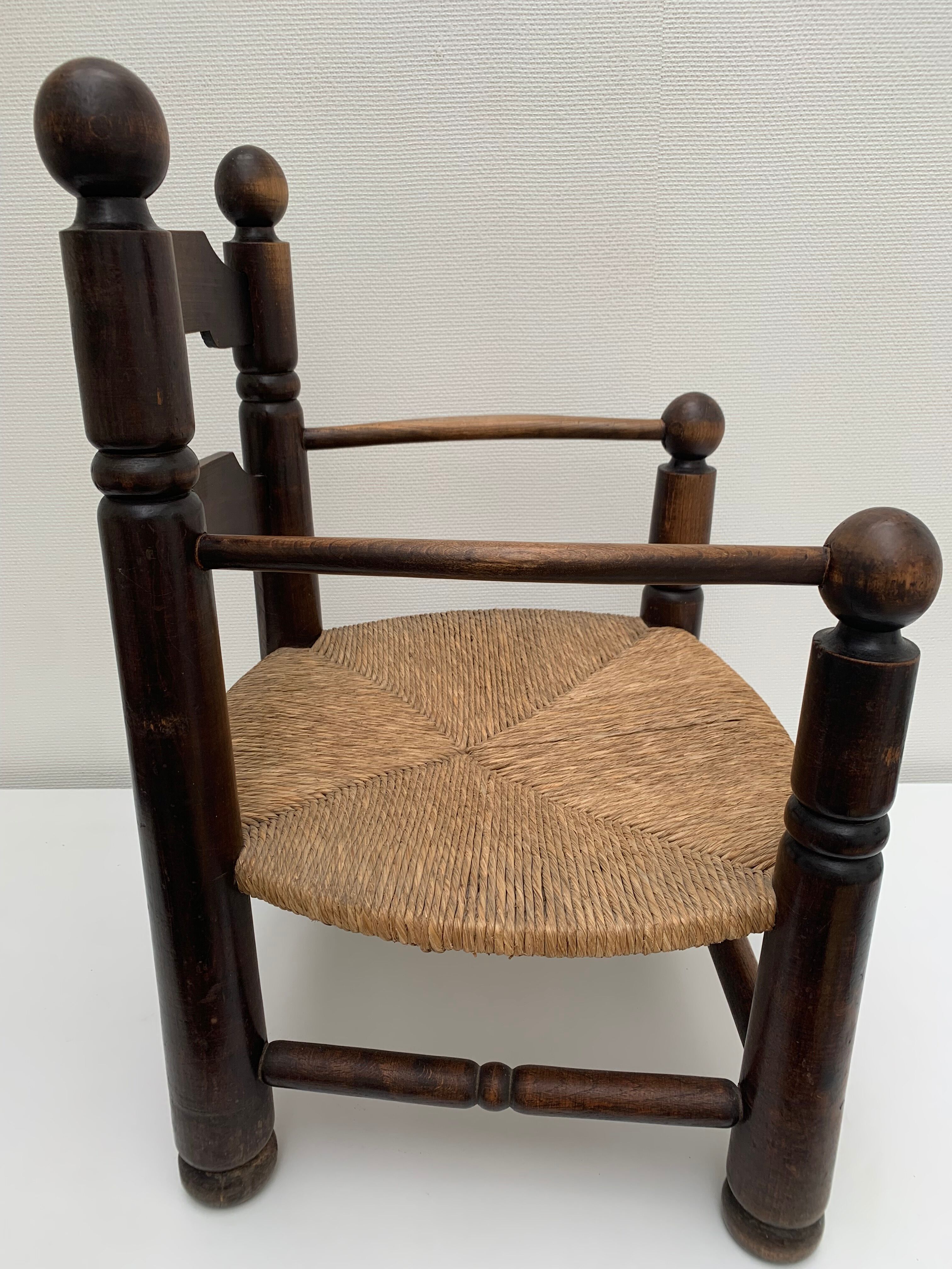 Brutalist mulched armchair 1940
