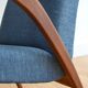 Dutch armchair Scandinavian years 60 vintage teak