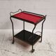 Desserte roulante, meuble d'appoint vintage 1950