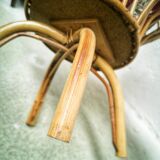 Rattan sewing basket