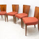 Art Deco Dining Chairs H-214 by Jindrich Halabala for ÚP Závody, 1950's