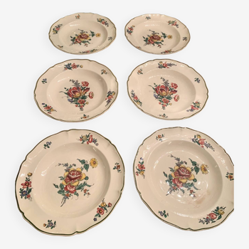 Set of 6 Villeroy&Boch soup plates