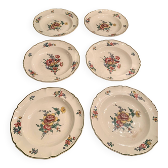 Set of 6 Villeroy&Boch soup plates
