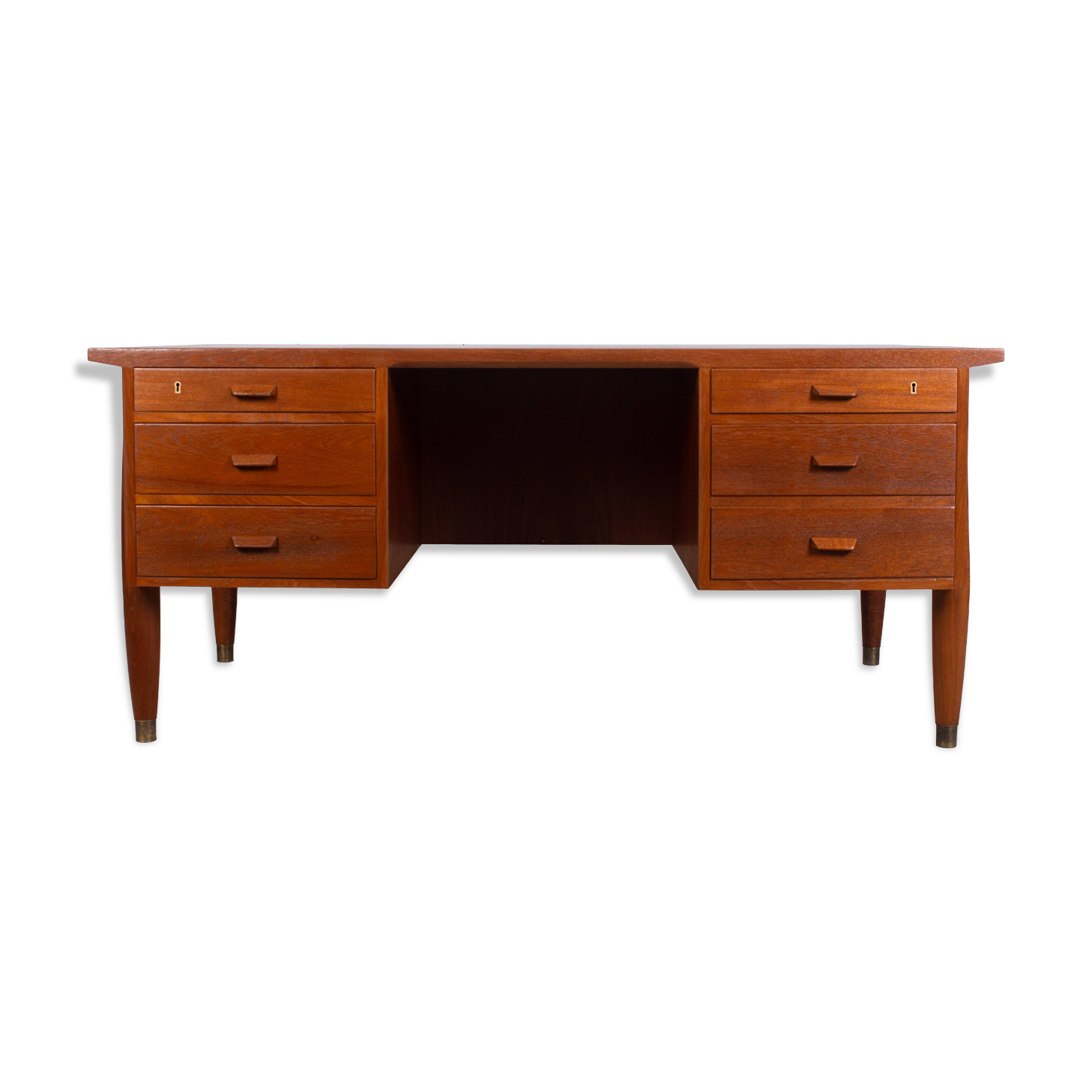 Scandinavian teak desk - 1960