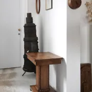 side table in Popular Art style with systems