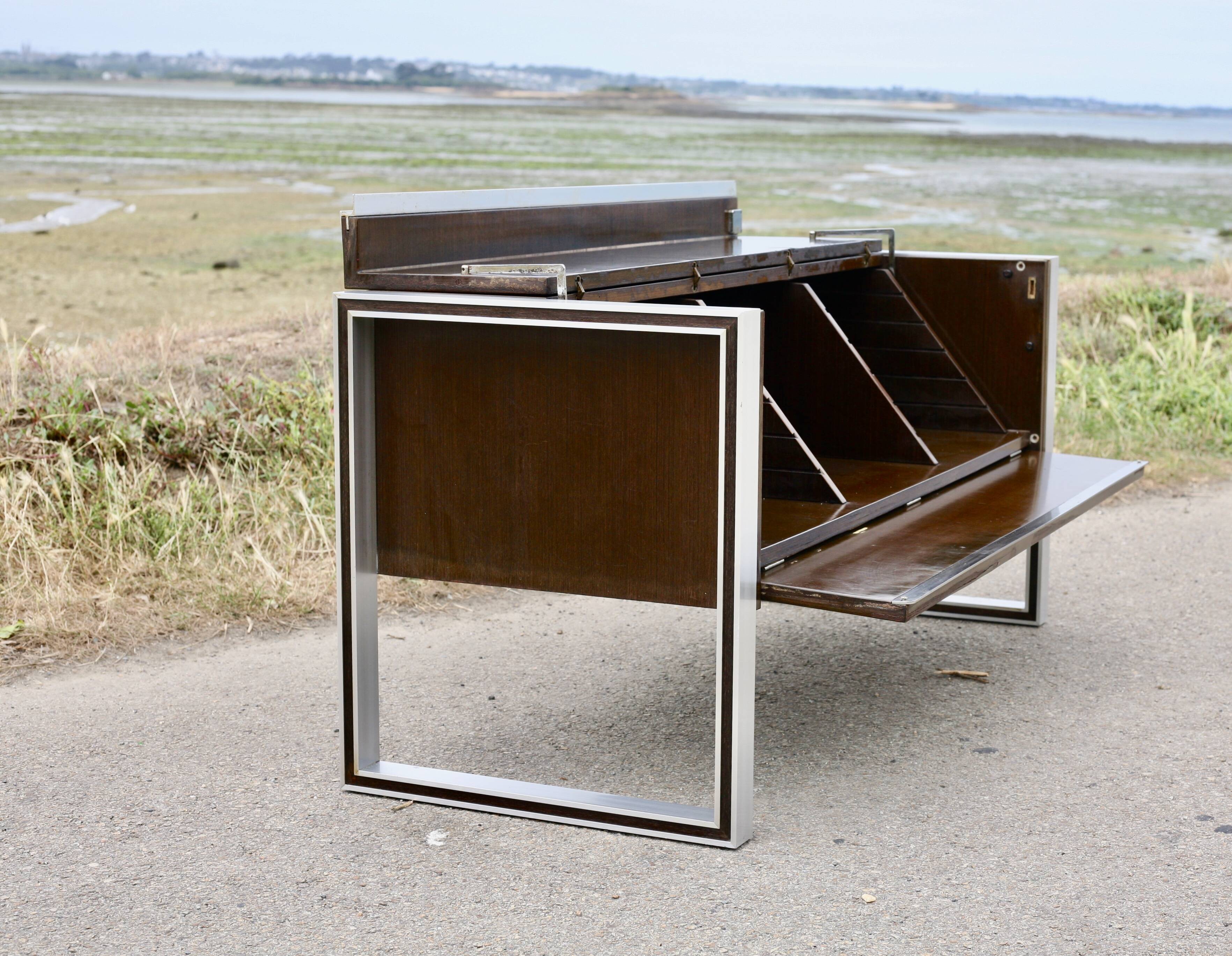Claude Gaillard secretary sideboard, 1970s