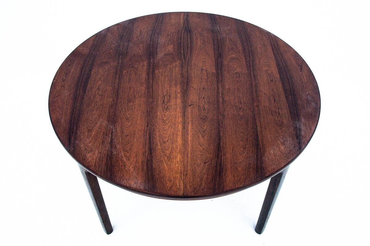 Extendable rosewood table, 1960s Denmark