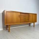 1960s Vintage Minimalistic Teak Sideboard by Bartels