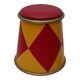 Pouf tabouret cirque