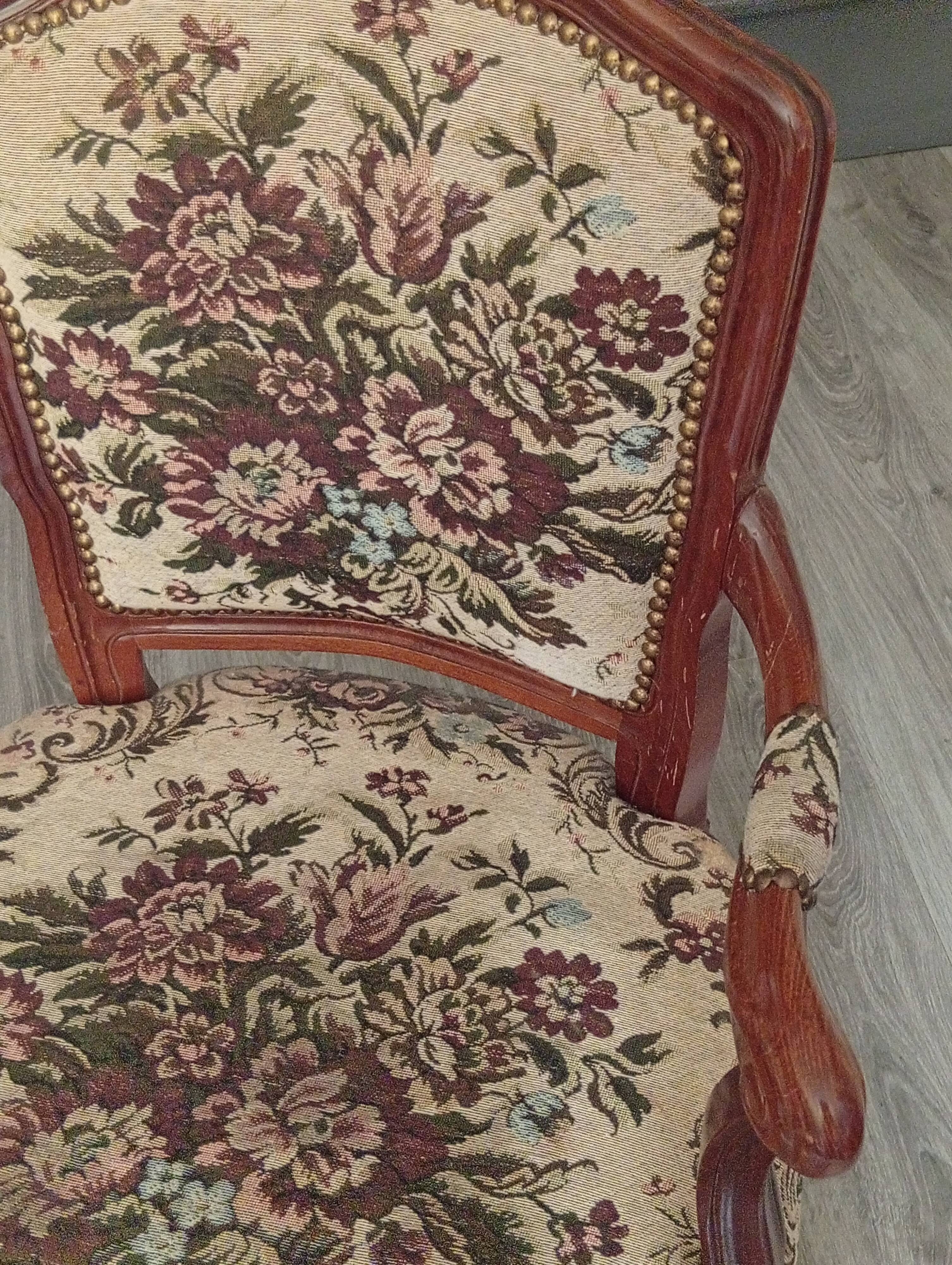 Louis xv style armchair