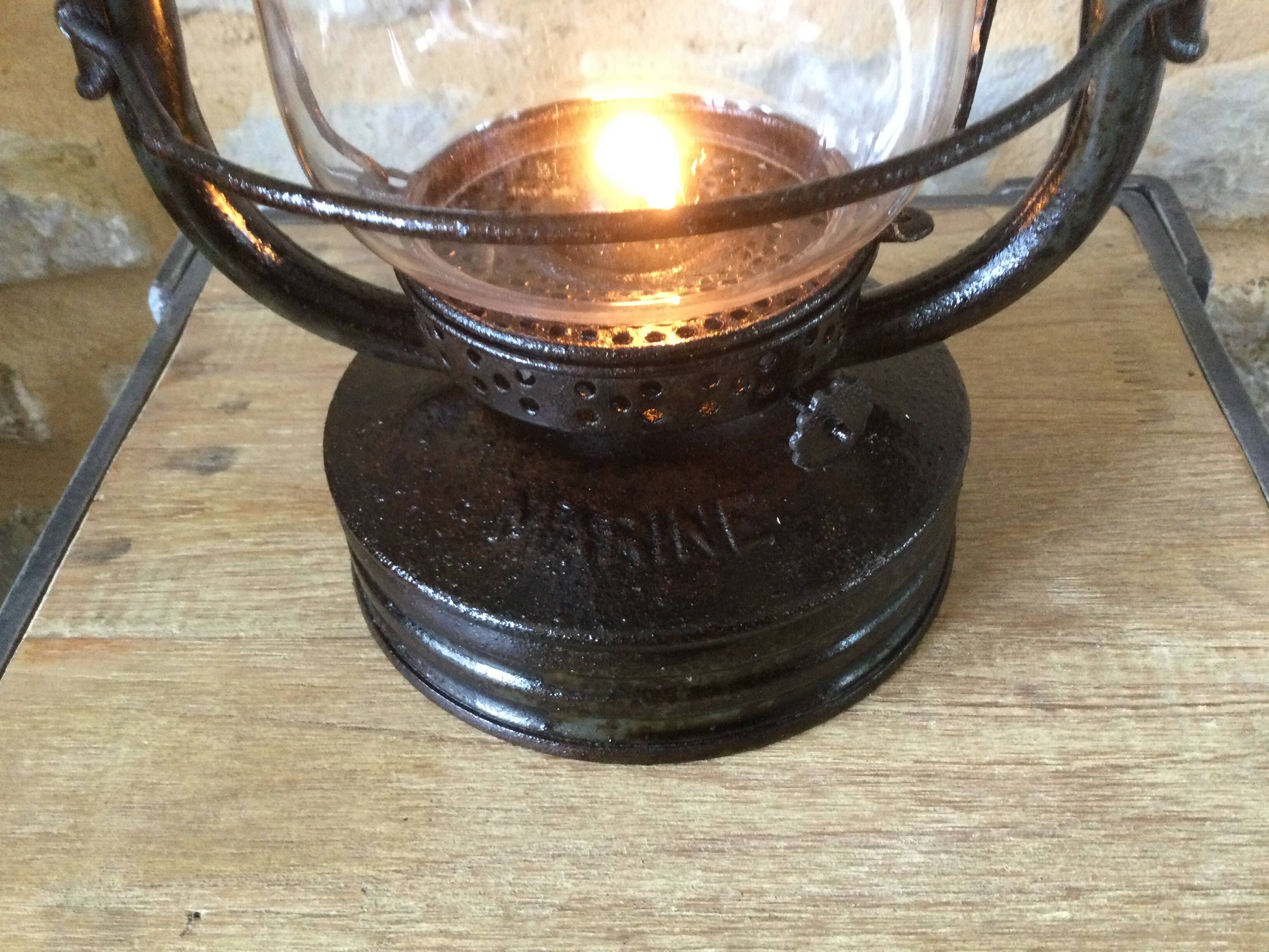 Marine model kerosene lamp in good condition