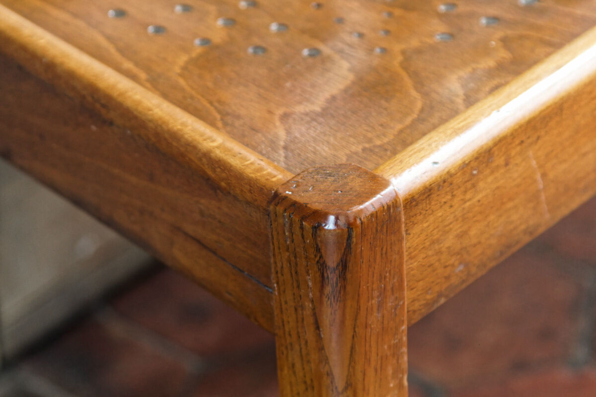 Set of 4 chairs period Reconstruction, solid wood