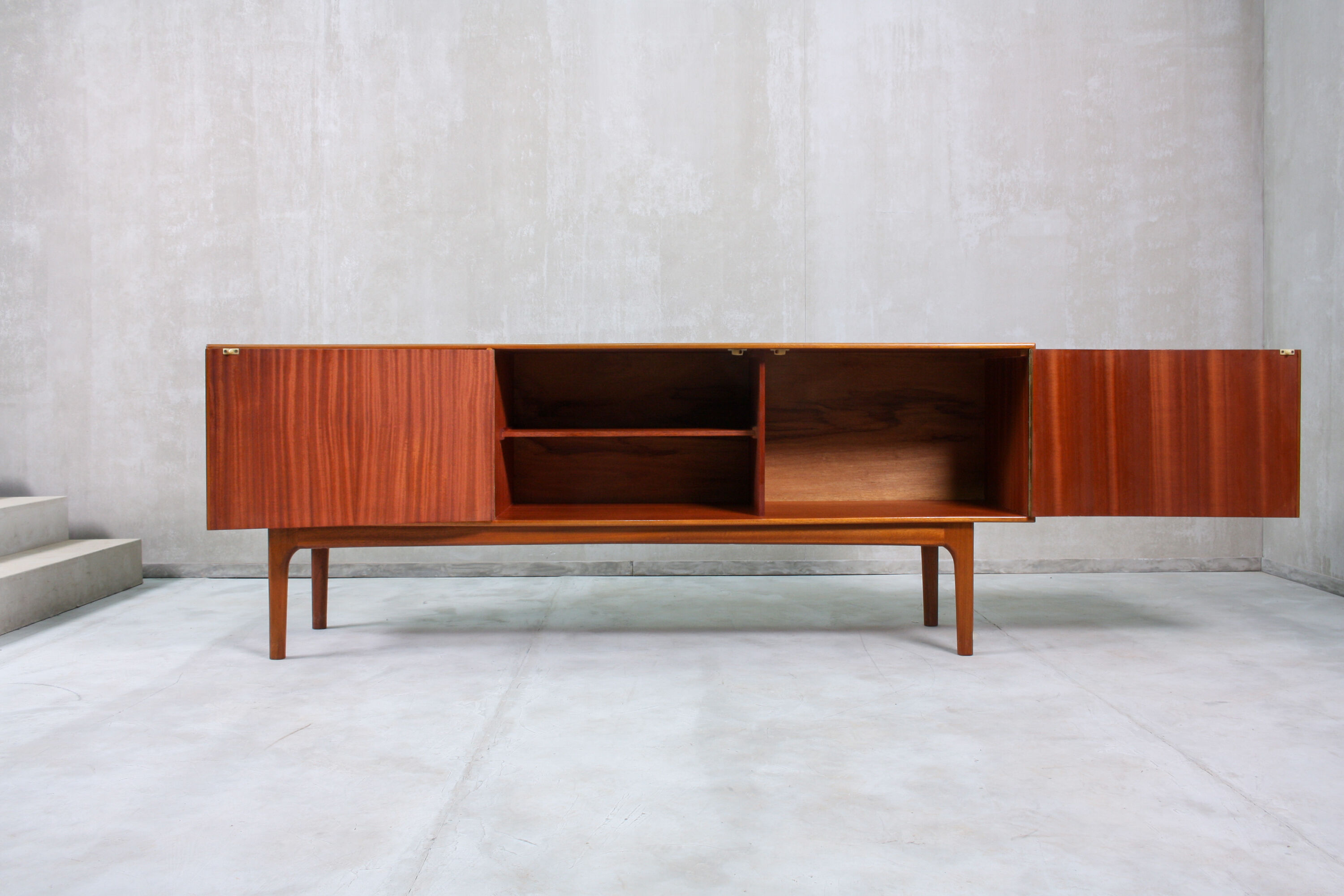 British rosewood and teak sideboard from McIntosh, 1960