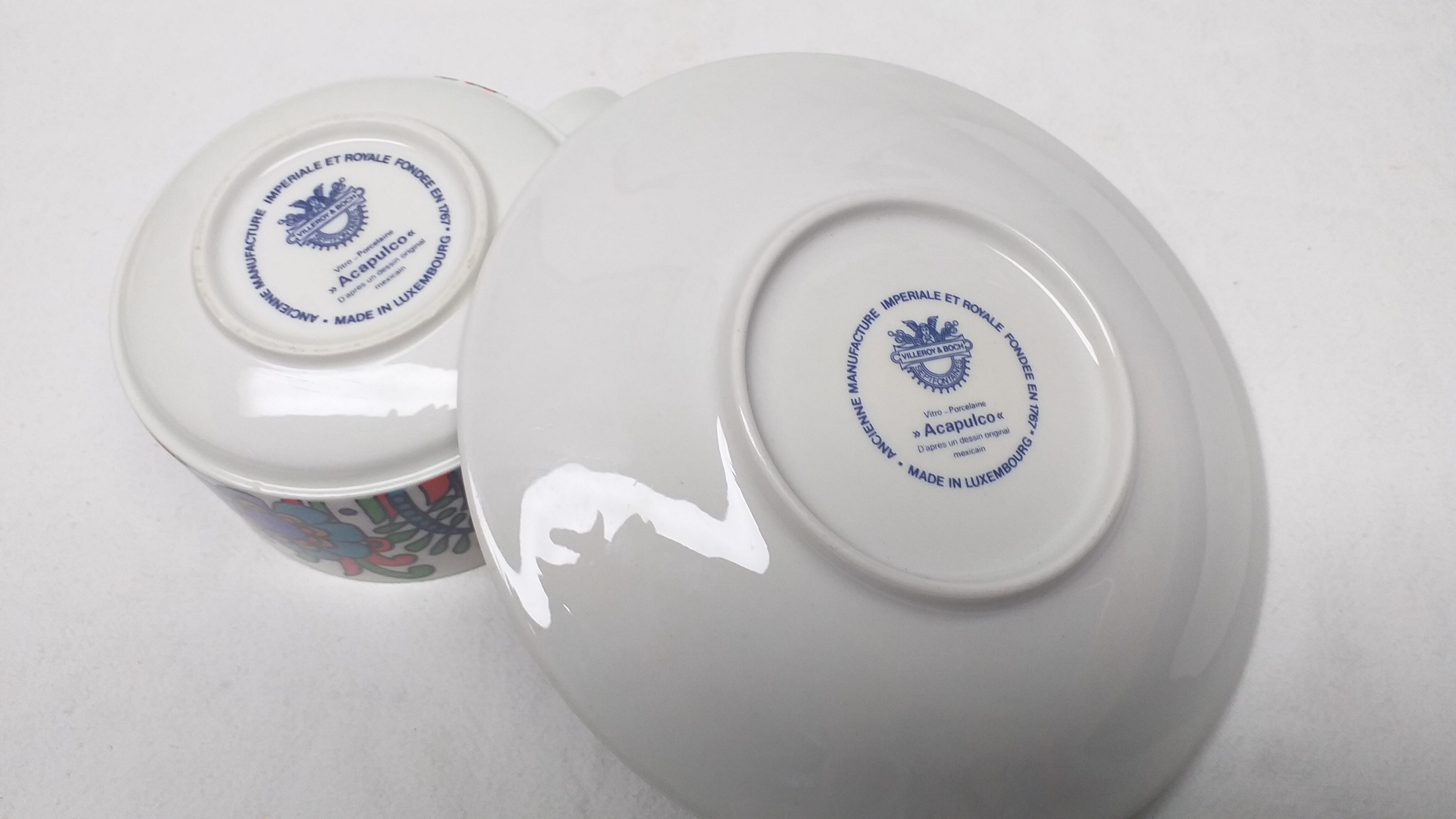 Cup + saucer Villeroy and Boch Acapulco