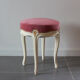 Louis XVI velvet stool