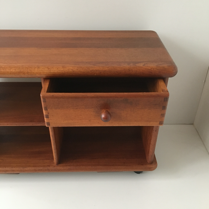 Scandinavian teak tv stand