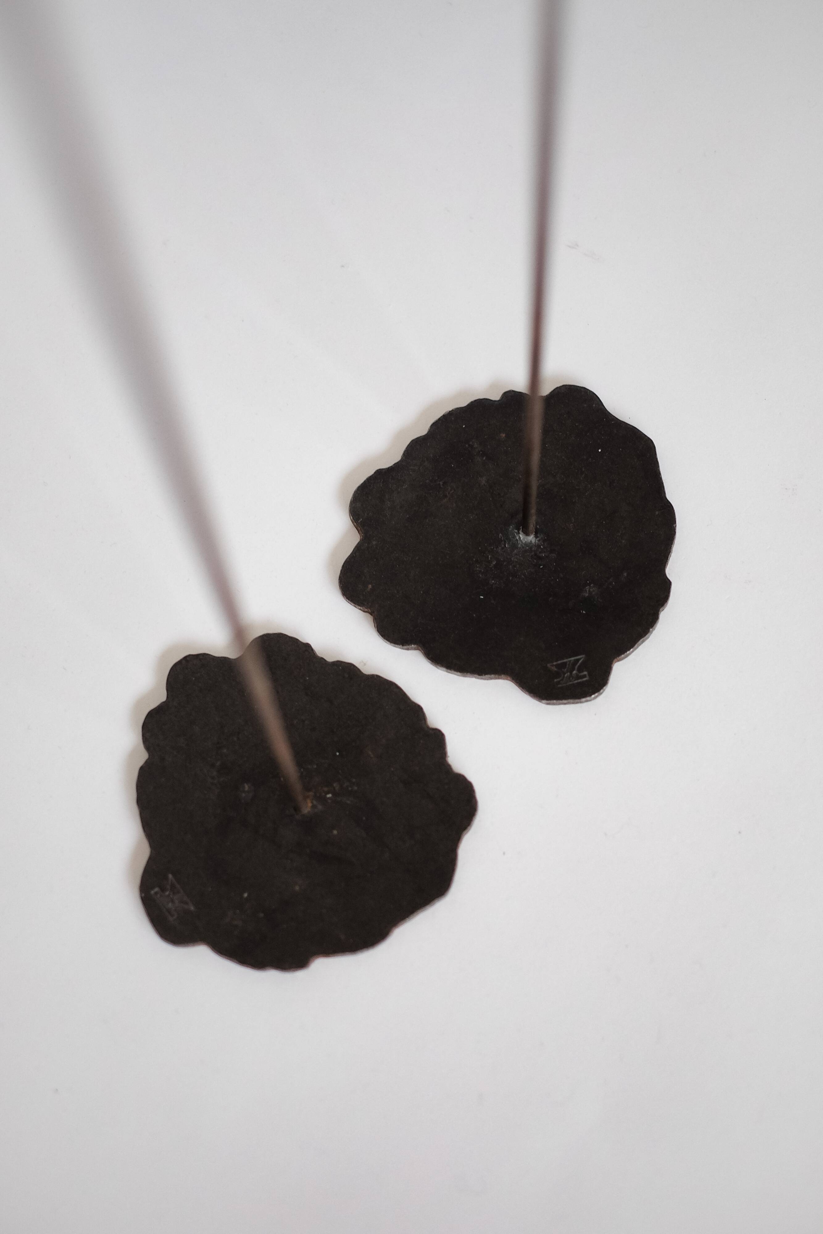 Bougeoirs de sol en cuivre de Pieter Spruyt