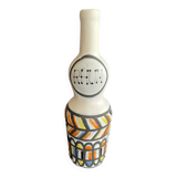 Earthenware “Rum” bottle by Roger Capron in Vallauris