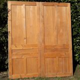 Paire de portes coulissantes 100.8x234cm anciennes