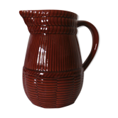 St Clement's pitcher burgundy