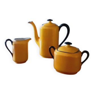 Part of Art Deco Tea-Coffee Service 1925 Limoges Porcelain F. Legrand & Cie.