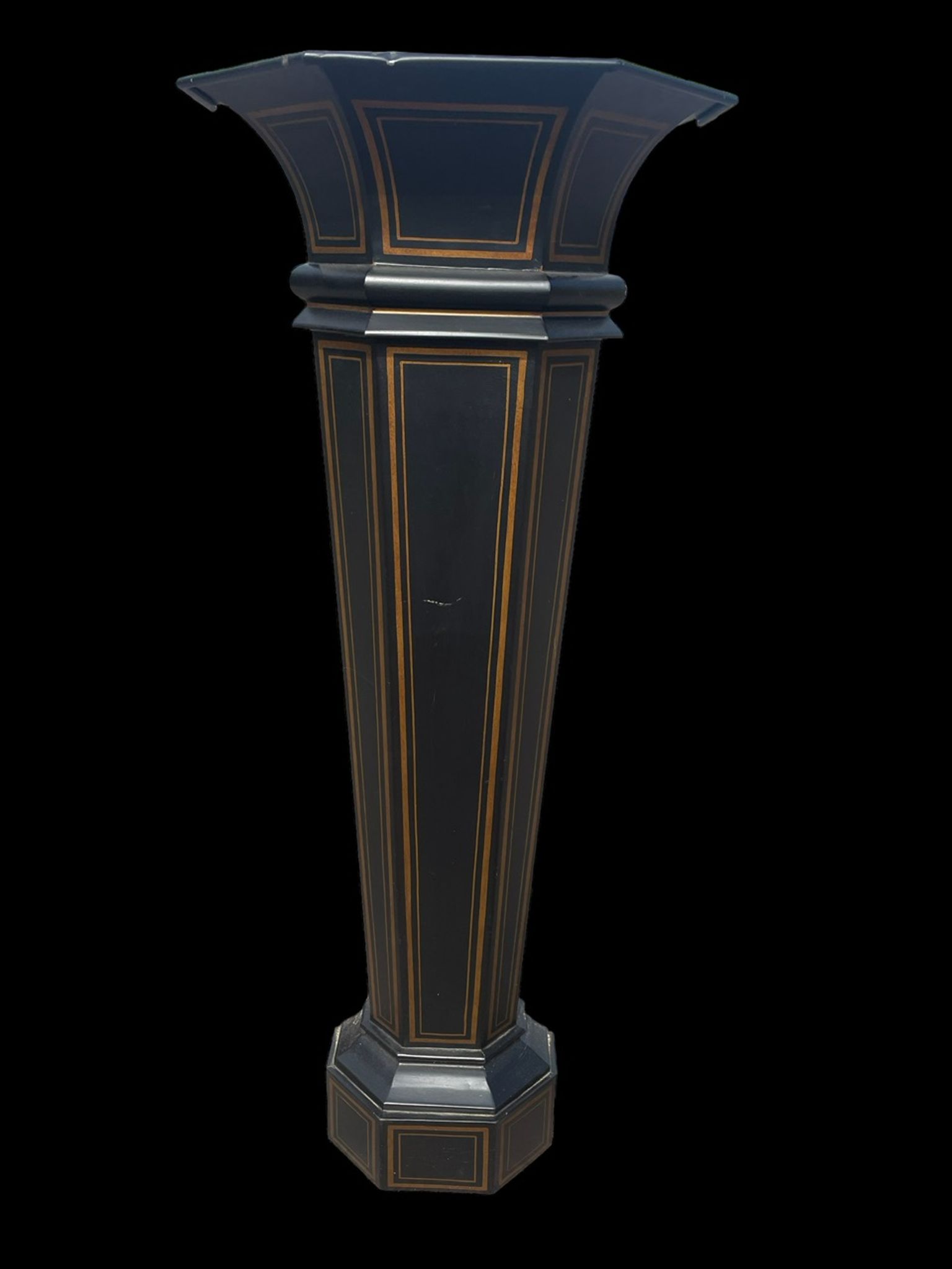 Jardiniere en tôle style Napoléon III
