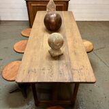 Oak bistro farmhouse table 1930