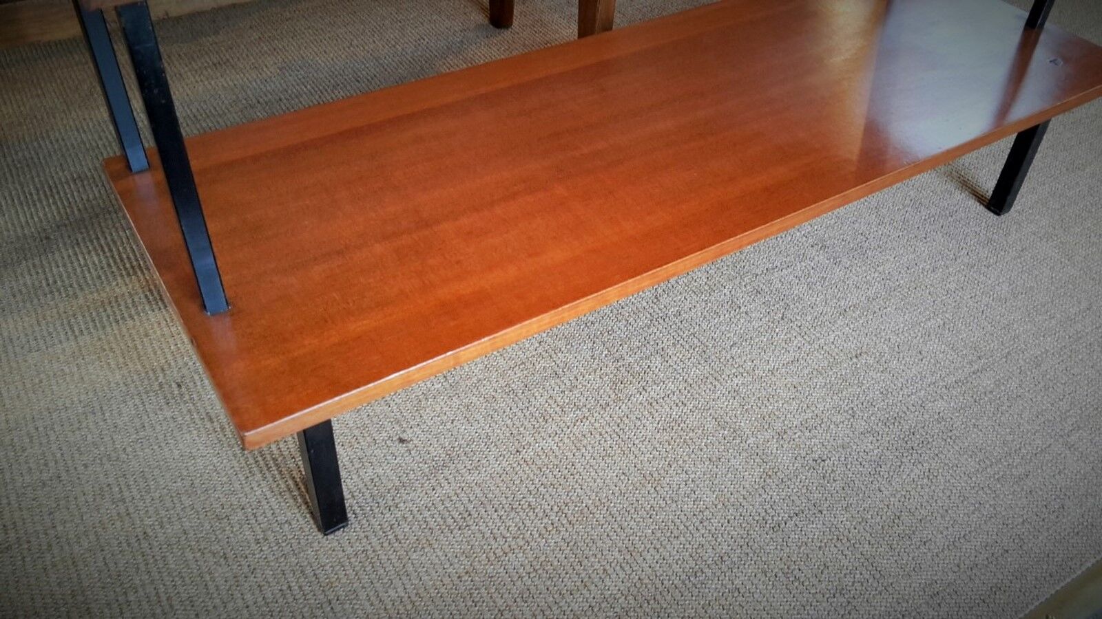 Shelf in teak vintage at 3 levels